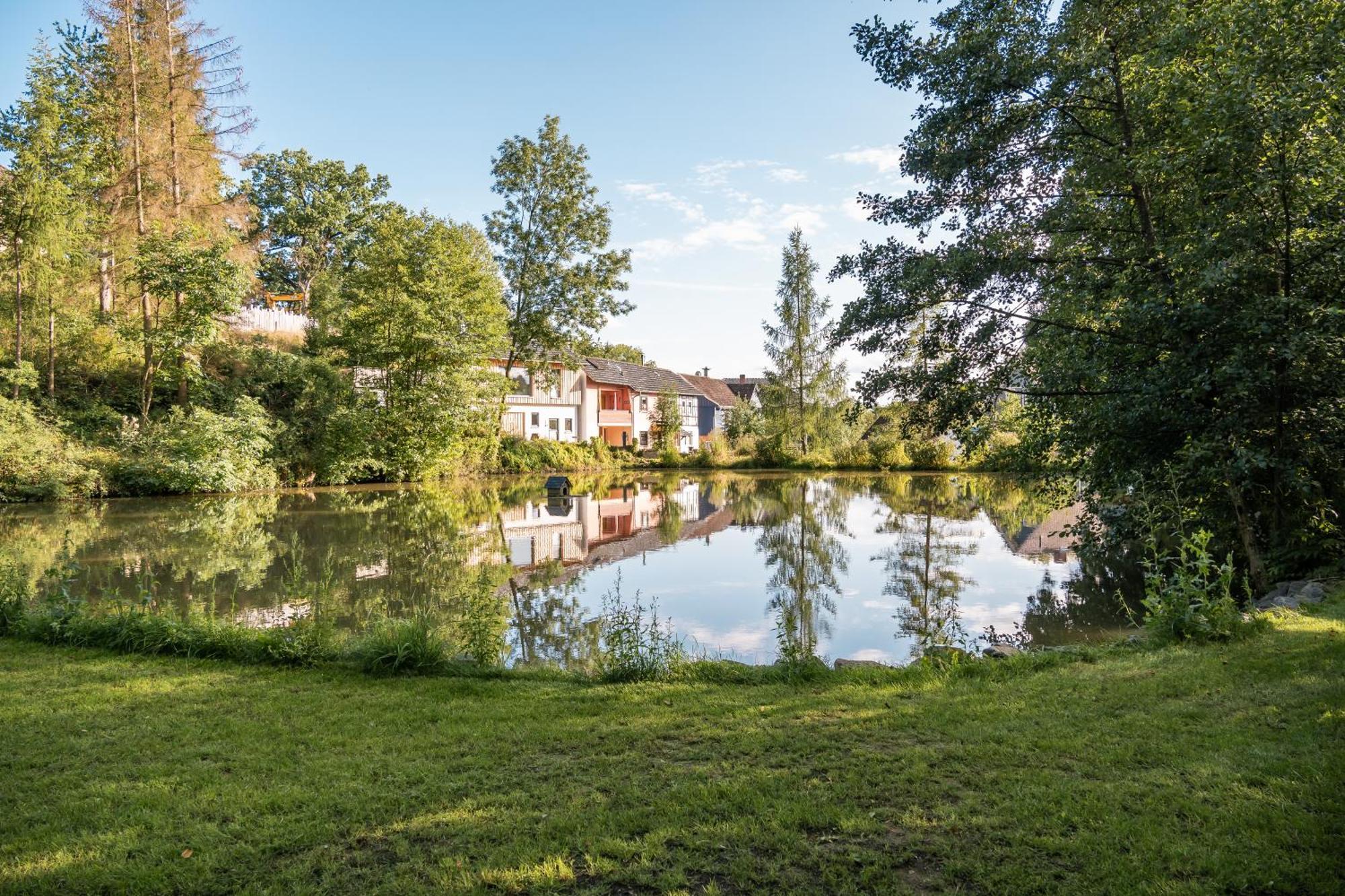 Ferienwohnung Panorama Teichblick Heldritt Eksteriør billede